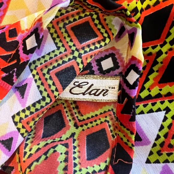 Elan Resort Wear Brand Trapeze Style Dress Resort Wear - Picture 6 of 6